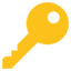 :key: π